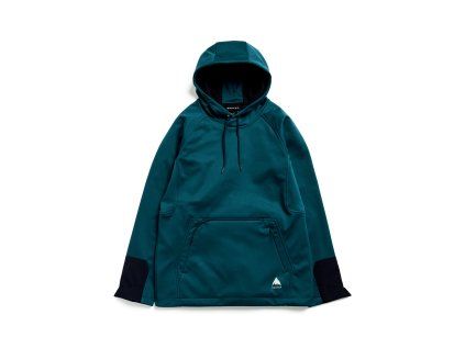 Mikina Burton Crown Weatherproof Riding Pullover Hoodie Bolt Blue